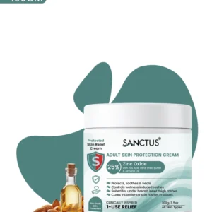 Adult skin proctection cream from front