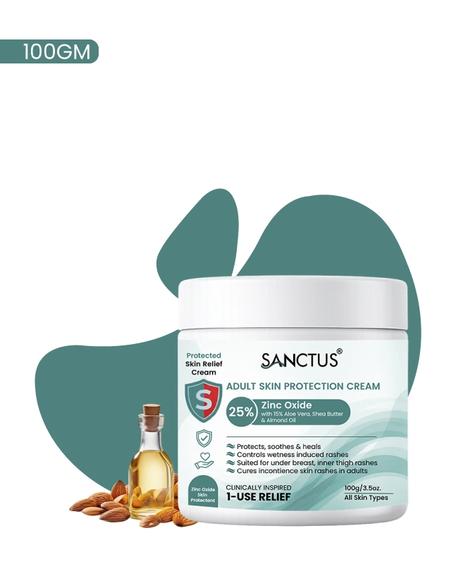Adult skin proctection cream from front